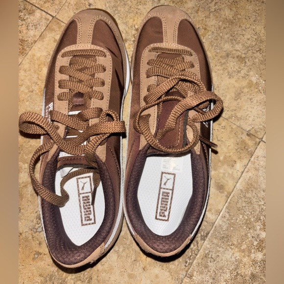 Puma Women’s Brown Sneakers - Picture 1 of 3